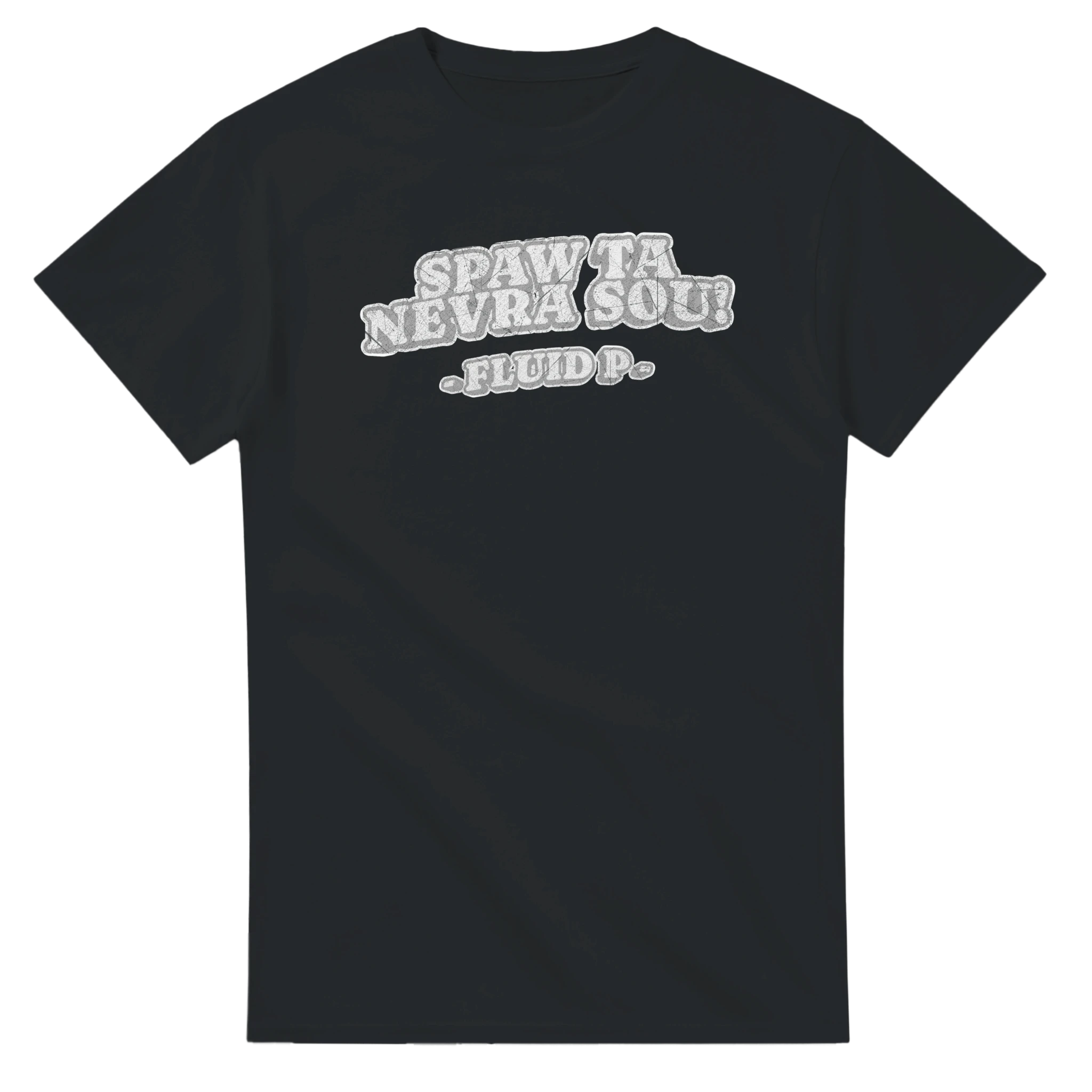 FLUID P - TA SPAW CLASSIC UNISEX TSHIRT - BLACK